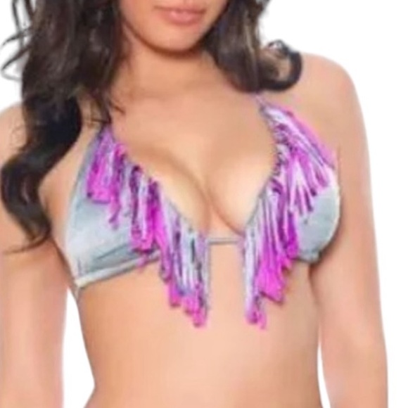 Have Faith Competition Fringe Bikini Swim Set - Picture 3 of 14